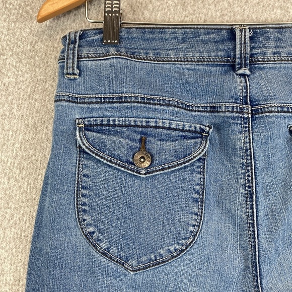 Cato bootcut flap pocket jeans size 14 coastal cowgirl western basics stretch - Picture 6 of 10